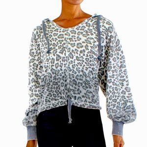 Vintage Havana cropped hoodie